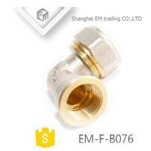 EM-F-B076 Chromed Brass compression and female Russia Pipe fitting